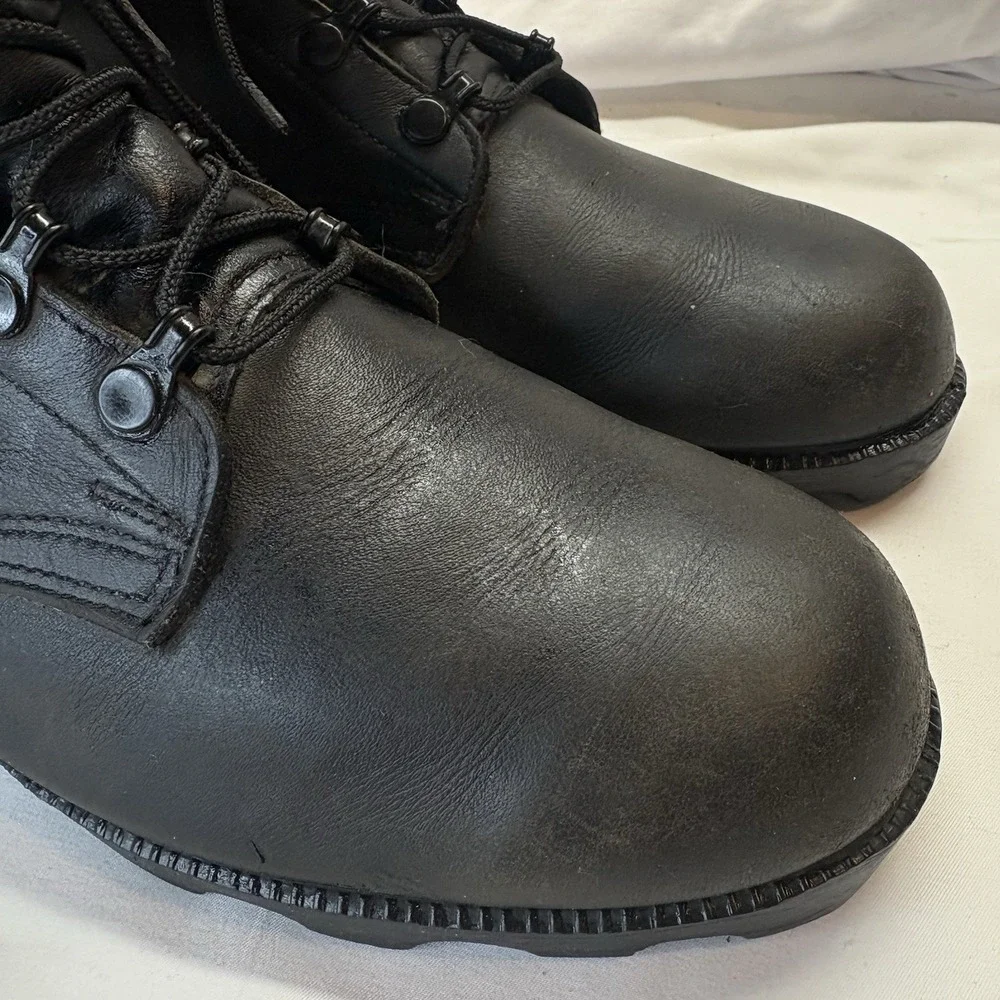 Vintage 1989 USGI RO Search Military Jungle Leather Combat Boots Men's US 9.5 D